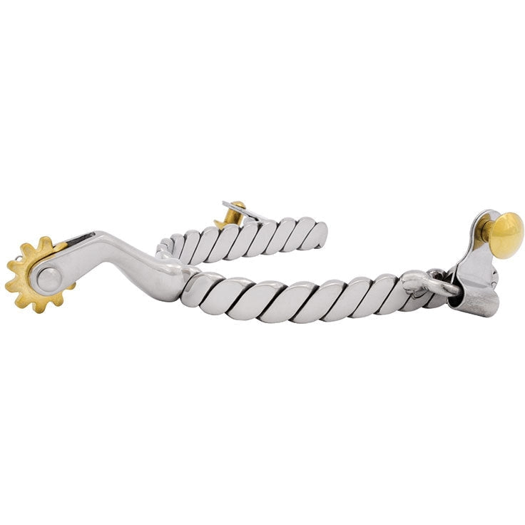Twisted Rope Large Cup Spur