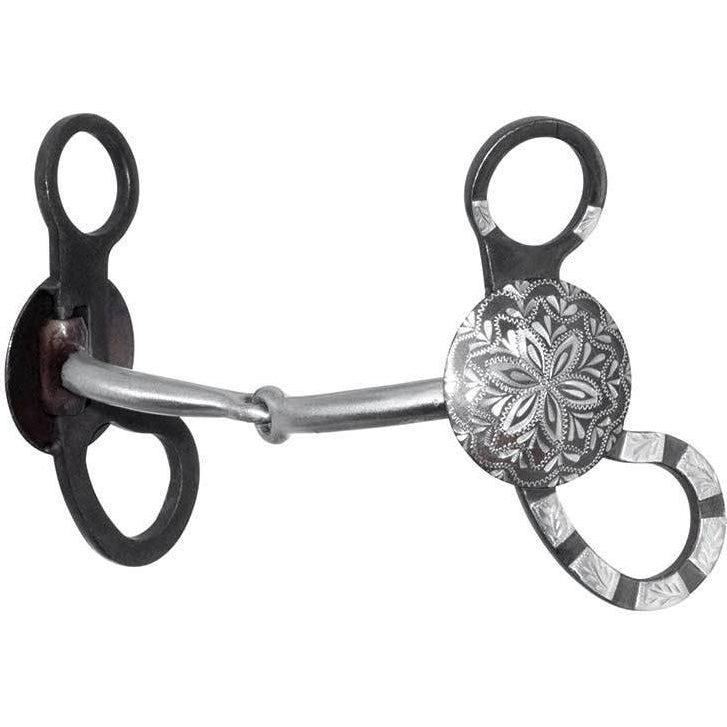 5-1/8" Santa Fe Daisy Snaffle Bit
