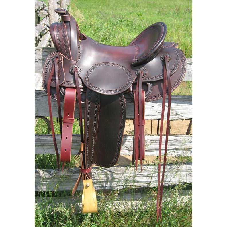 RW Bowman Mounted Shooter II Saddle - West 20 Saddle Co.