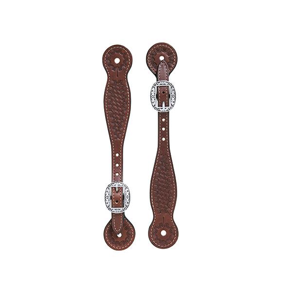 Weaver Leather Basin Cowboy Spur Straps, Thin - West 20 Saddle Co.