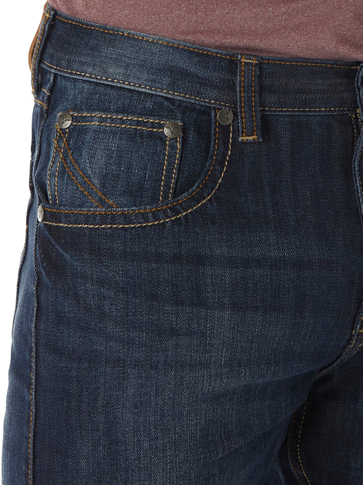 Wrangler Men's River Denim 20X Vintage Bootcut Jean