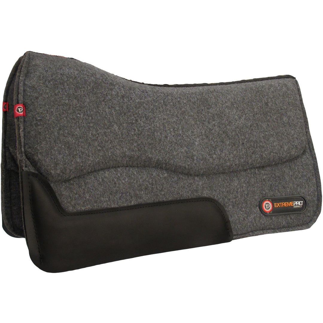 T3 Extreme Pro-Impact Wool Felt Performance Pad with Impact Protection Inserts