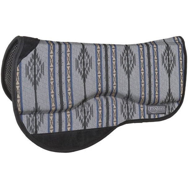 Reinsman Bronco Pewter Grey Swayback Trail Contour Pad