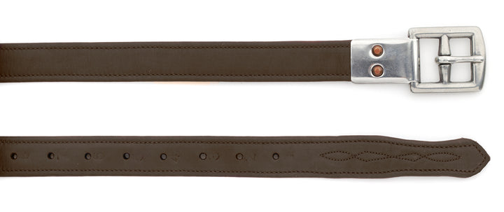 Ovation Covered Stirrup Leathers With Metal Clasp