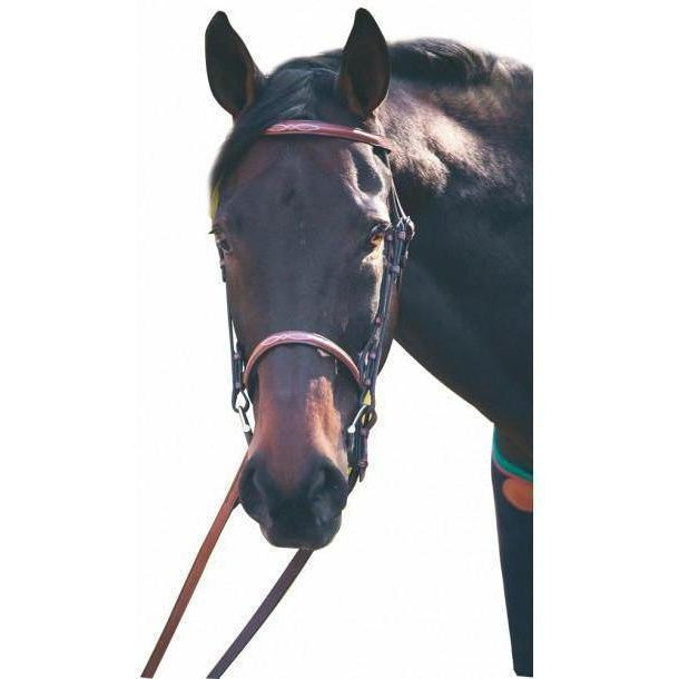 Henri de Rivel Advantage Fancy Raised Snaffle Bridle With Laced Reins - West 20 Saddle Co.