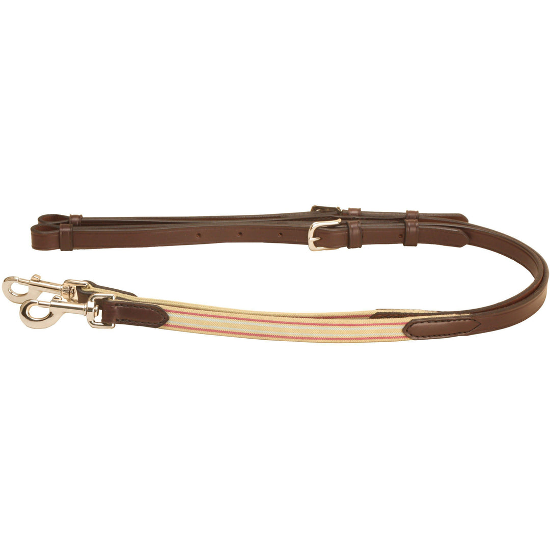 Tory Leather Elastic Side Reins - West 20 Saddle Co.