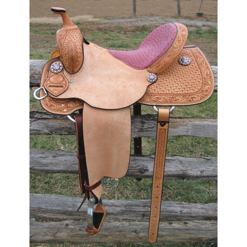 RW Bowman Exotic Barrel Saddle - West 20 Saddle Co.