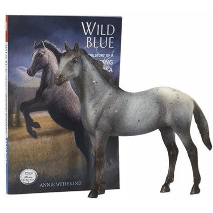 Breyer Horse Wild Blue Book and Model Set