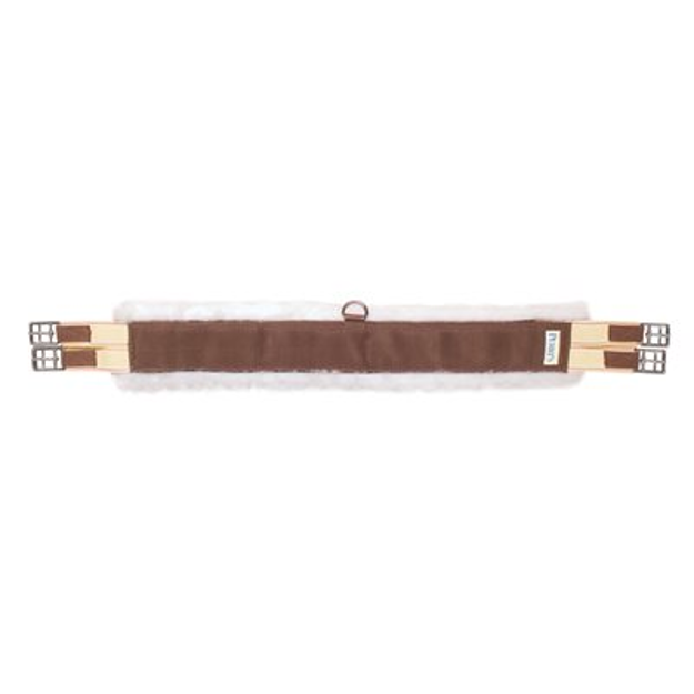 Perri's Brown Nylon Fleece Girth