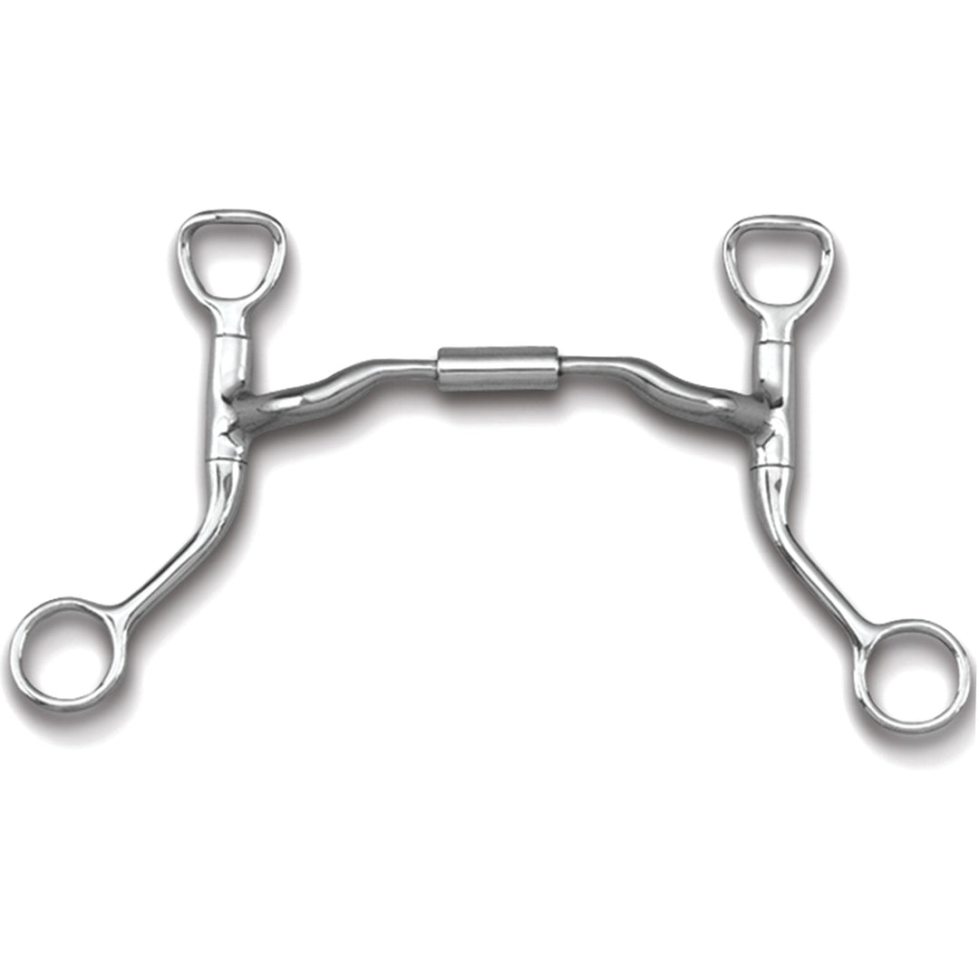 Myler Stainless Steel Low Port Snaffle Bit