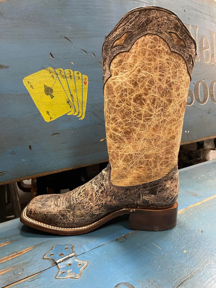 Corral Women's Brown Bucking Bronc Cowboy Boot