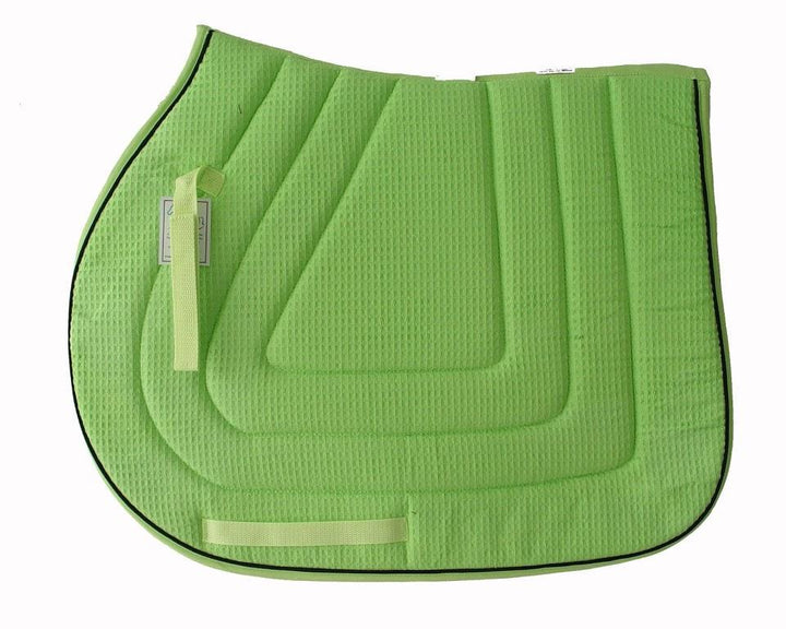 Pacific Rim International Cotton Waffle All-Purpose Pad With Piping - West 20 Saddle Co.