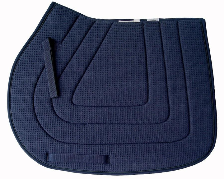 Pacific Rim International Cotton Waffle All-Purpose Pad With Piping - West 20 Saddle Co.