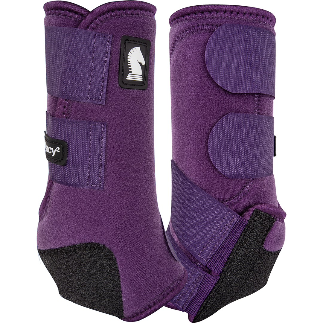Classic Equine Legacy2 System-Eggplant Front