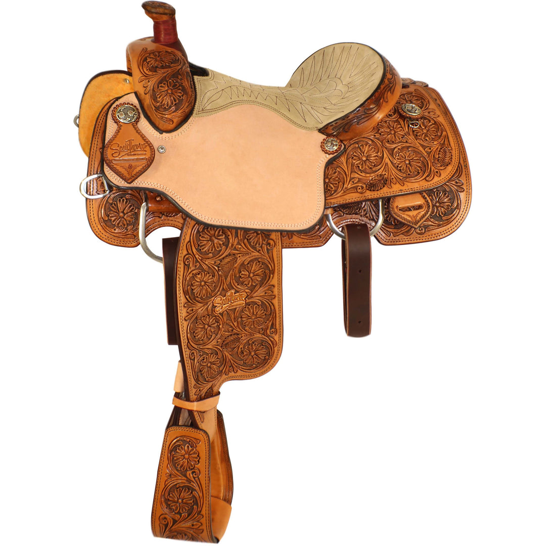 Scott Thomas Calf Roper Saddle