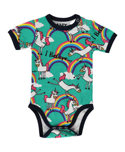 Lazy One Infant Unicorn Onesie