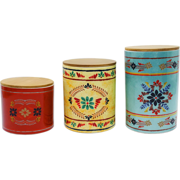 Bonita 3 Piece Canister Set