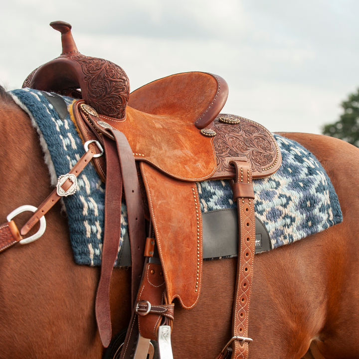 Classic Equine Sensorflex Wool Felt Pad: 32"x34" - West 20 Saddle Co.