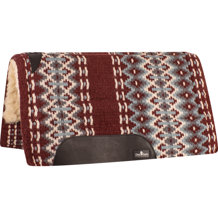 Classic Equine Sensorflex Wool Top Pad: 34"x38" - West 20 Saddle Co.