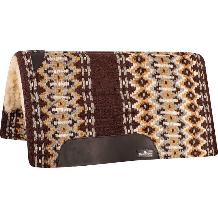 Classic Equine Sensorflex Wool Top Pad: 34"x38" - West 20 Saddle Co.
