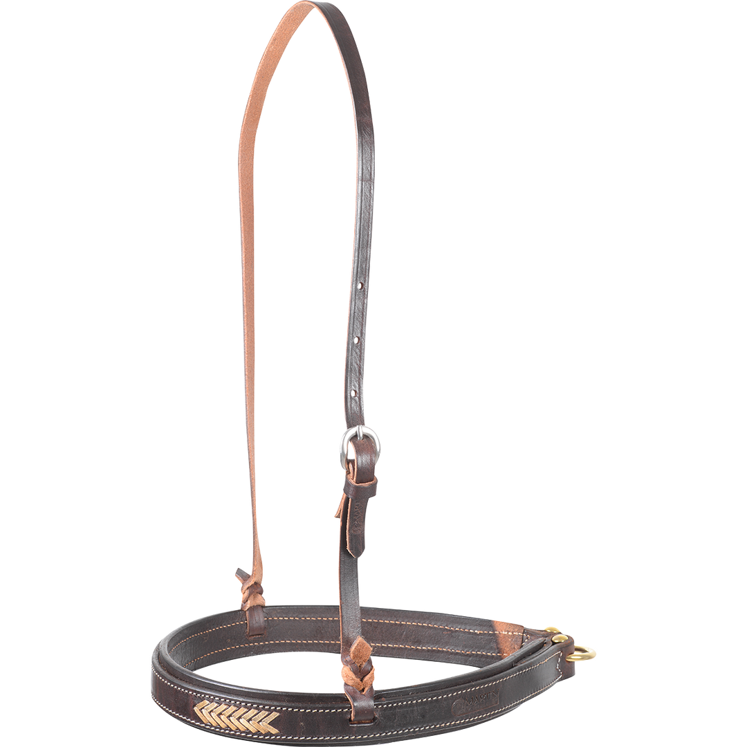 Martin Rawhide Laced Chocolate Noseband