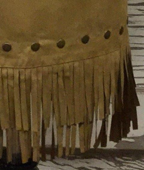 Cowgirl Justice Belle Faux Suede Fringe Skirt - West 20 Saddle Co.