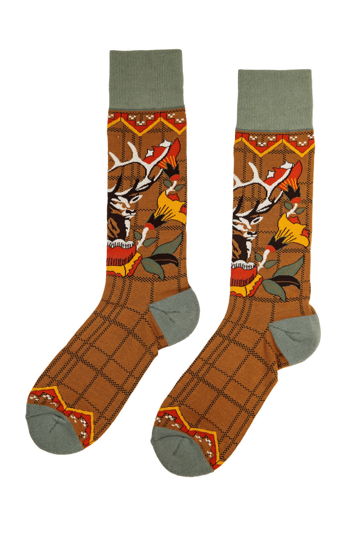 Double D Ranchwear Wapiti Valley Socks
