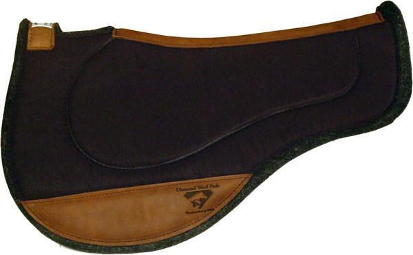 Diamond Wool Endurance Contoured Ranch Pad – Round - West 20 Saddle Co.