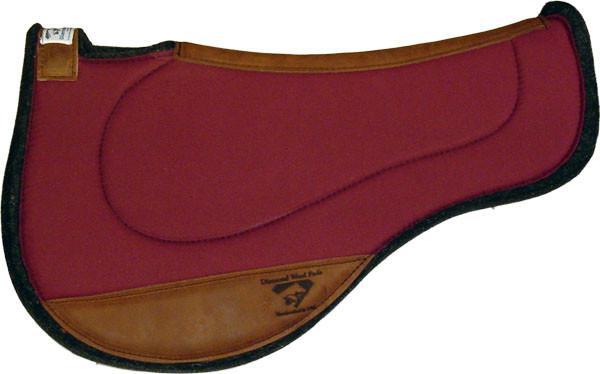 Diamond Wool Endurance Contoured Ranch Pad – Round - West 20 Saddle Co.