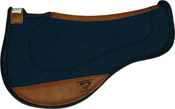 Diamond Wool Endurance Contoured Ranch Pad – Round - West 20 Saddle Co.