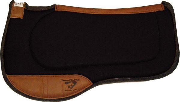 Diamond Wool Endurance Contoured Ranch Pad – Square - West 20 Saddle Co.