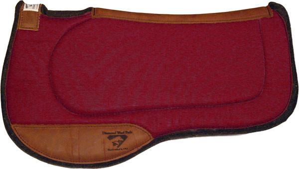 Diamond Wool Endurance Contoured Ranch Pad – Square - West 20 Saddle Co.