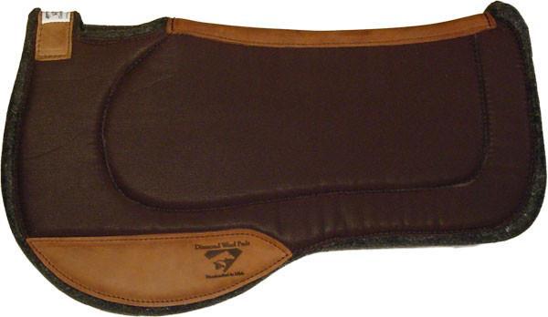 Diamond Wool Endurance Contoured Ranch Pad – Square - West 20 Saddle Co.
