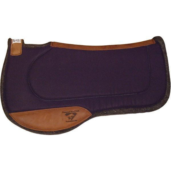 Diamond Wool Endurance Contoured Ranch Pad – Square - West 20 Saddle Co.