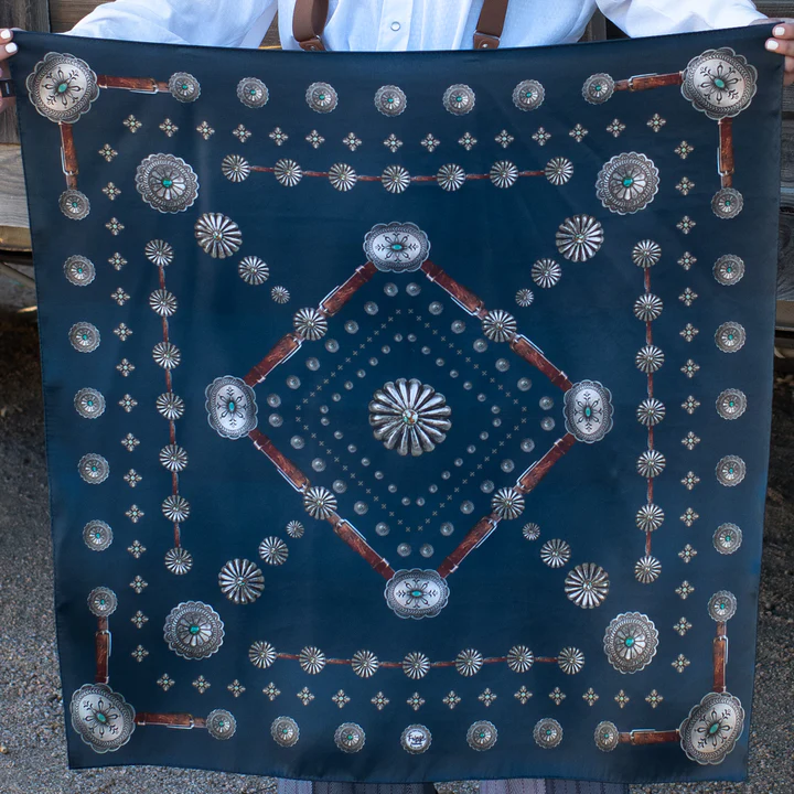 Fringe Scarves Flagstaff Navy