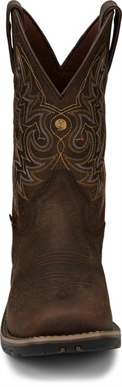 Justin Men's Fireman Distressed Brown Boot