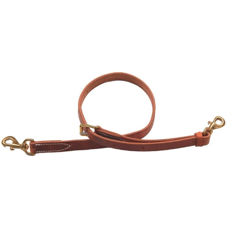 Berlin Custom Leather Harness Leather Roller Buckle Tie Down
