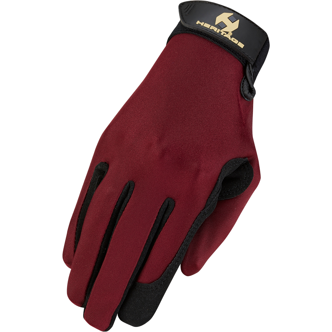 Heritage Performance Glove-Dark Red
