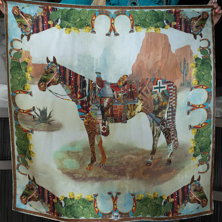 Fringe scarves Haute Horse