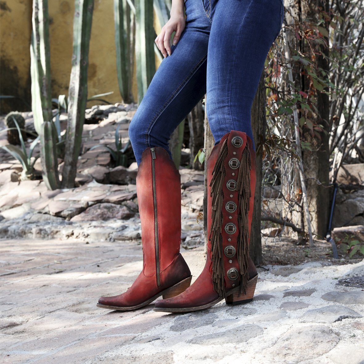 Liberty Black Res Vegas Rojo Boots – West 20 Saddle