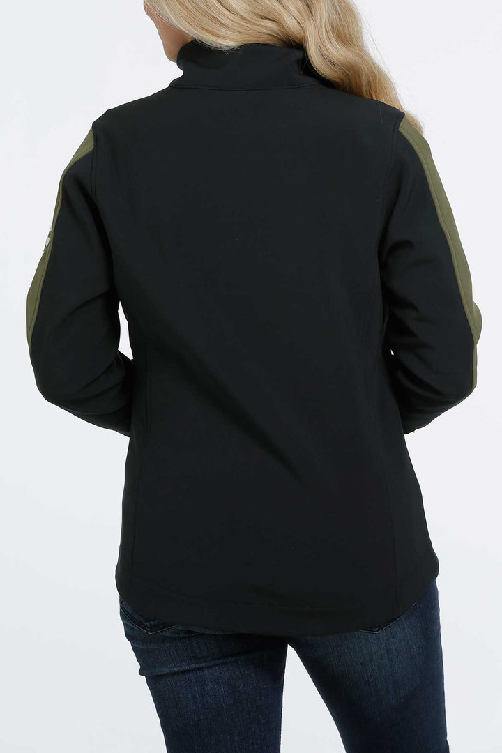 Cinch Women's Color Blocked Bonded Olive Jacket
