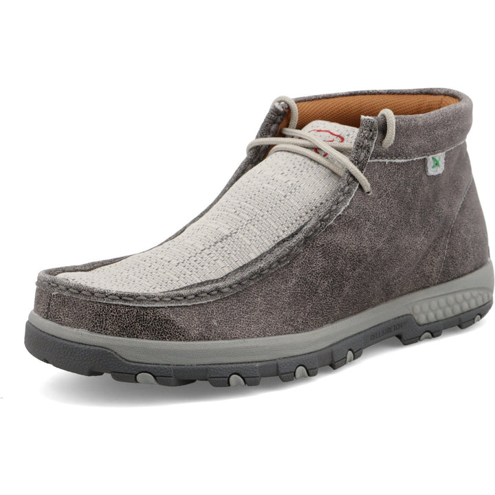 Twisted X Men's Grey Chukka Driving Moc