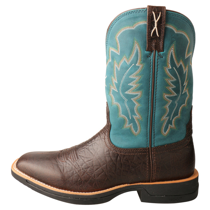 Twisted X Men's Tech X Boot-Chocolate and Teal