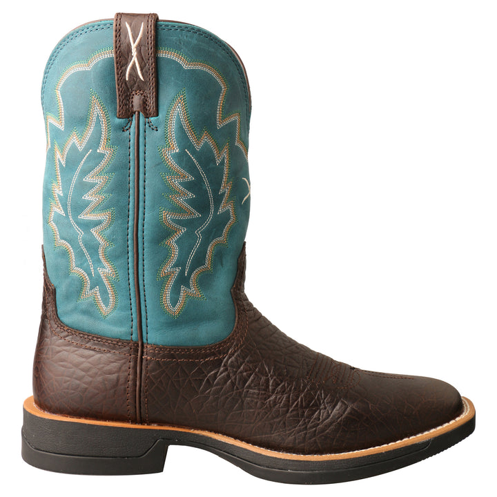 Twisted X Men's Tech X Boot-Chocolate and Teal