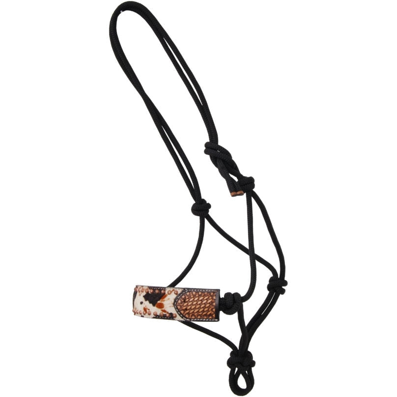 Rafter T Ranch Peppered Hide Rope Halter