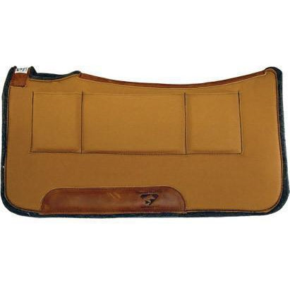 Diamond Wool Contoured Relief Pad – 32x32 - West 20 Saddle Co.