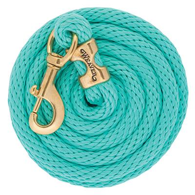 Weaver Leather Poly Lead Rope with Solid Brass 225 Snap - West 20 Saddle Co.