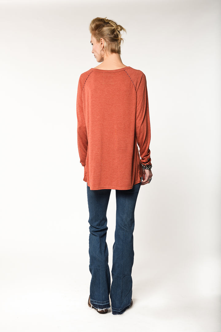Double D Ranchwear Saddle Makers Top