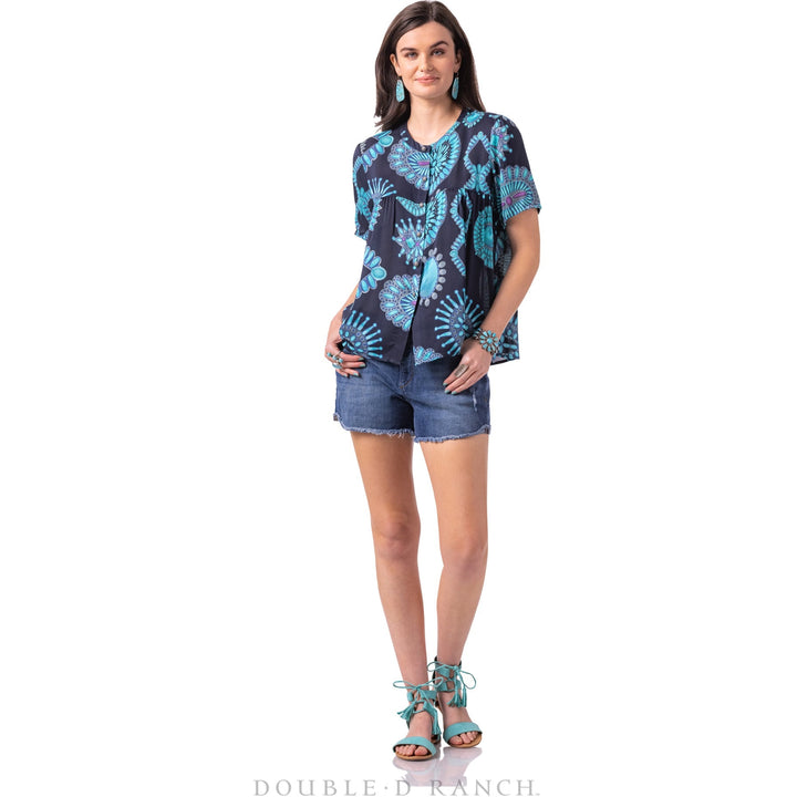 Double D Ranchwear Jewelry Junket Blouse