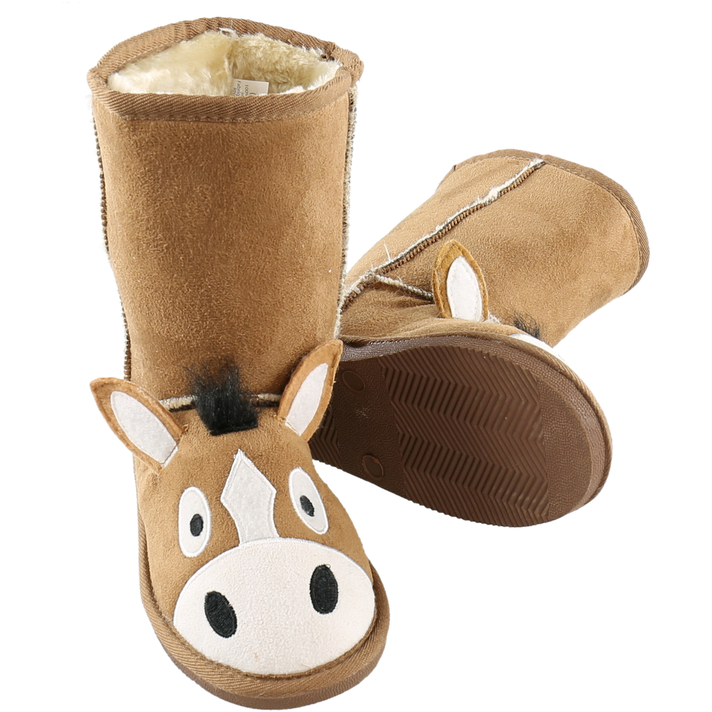 Lazy One Kids Horse Toasty Toez Boots